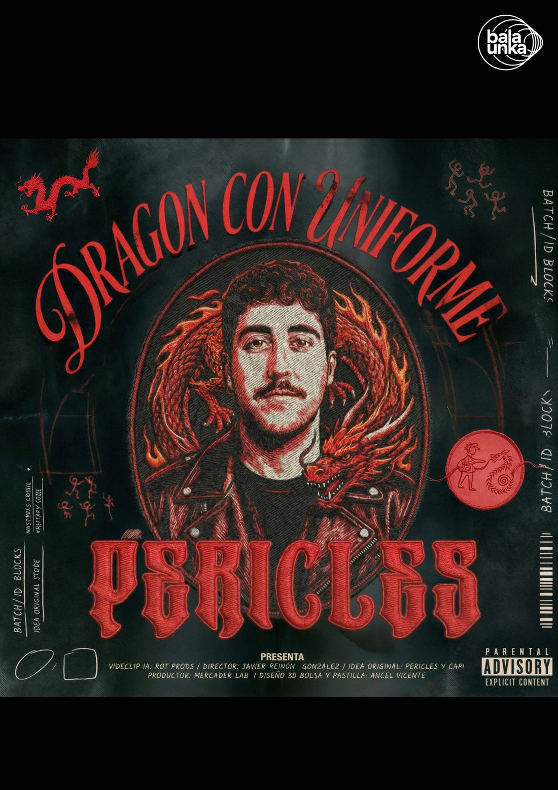 Pericles · Dragón con uniforme 🐦‍🔥🐦‍🔥