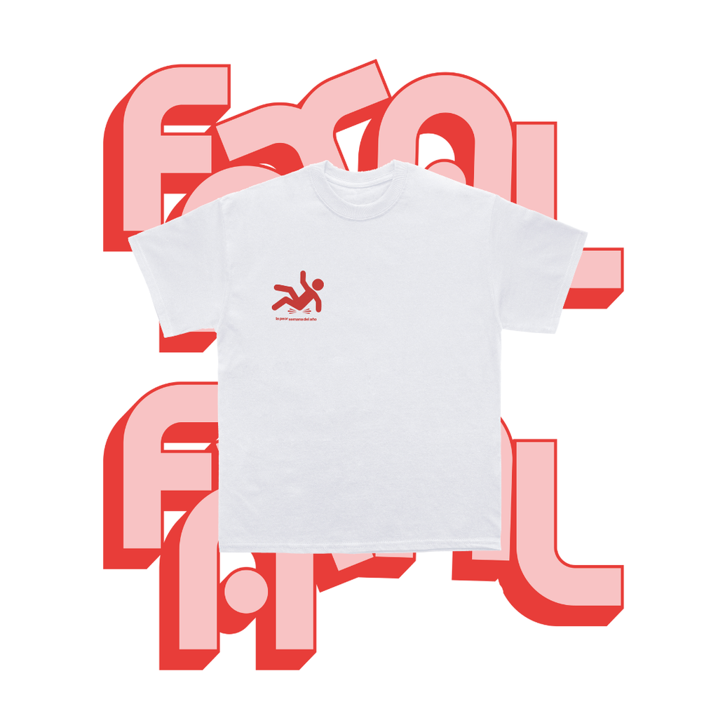 PREVENTA · FATAL · CAMISETA BLANCA