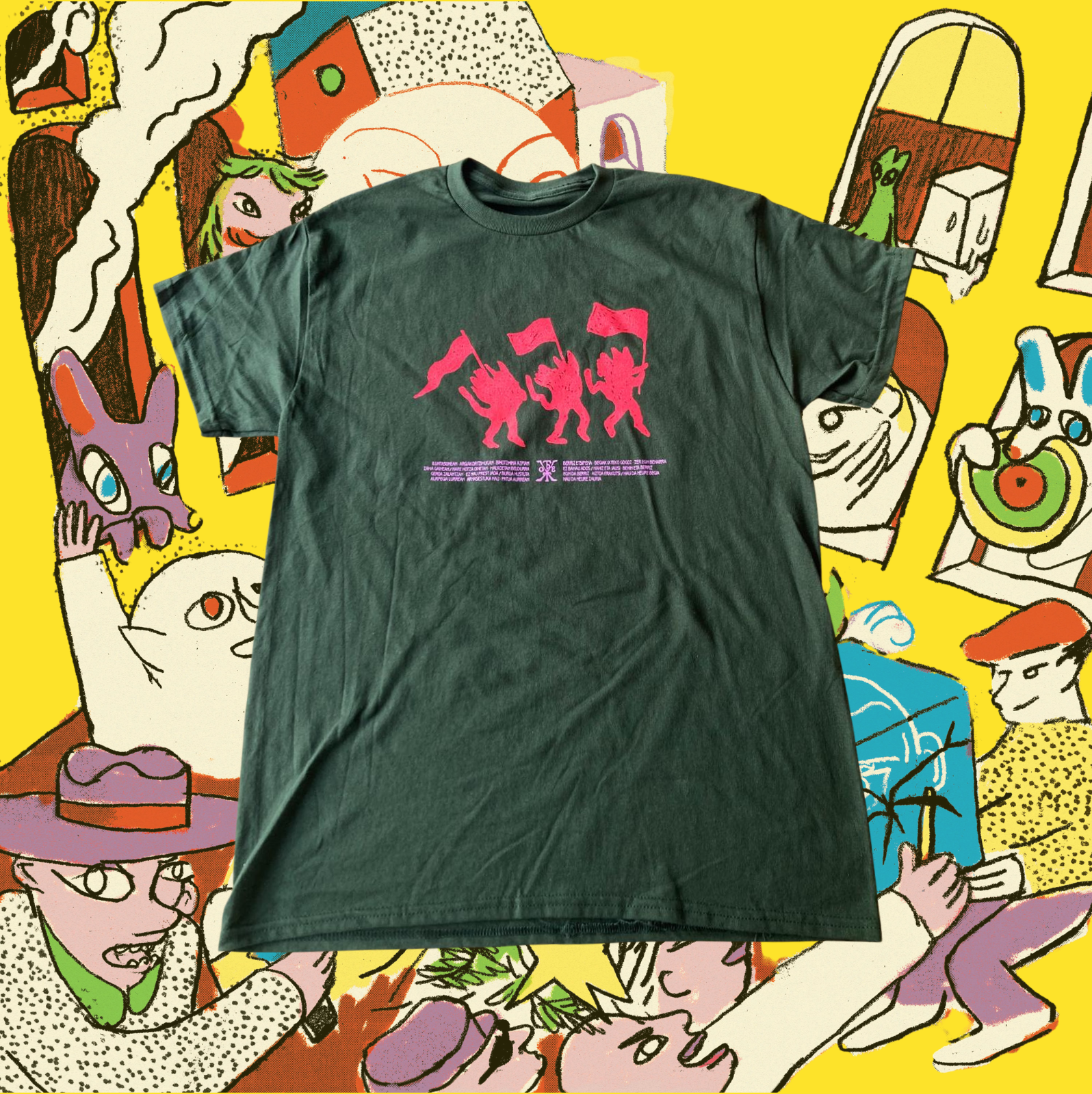 Txopet · Kamiseta Berdea