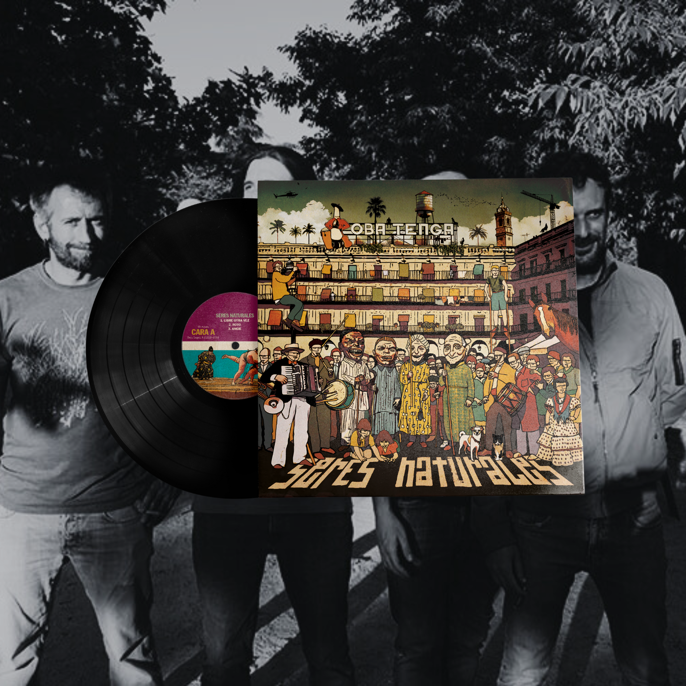 Oba Tenga · Seres Naturales EP · Vinilo