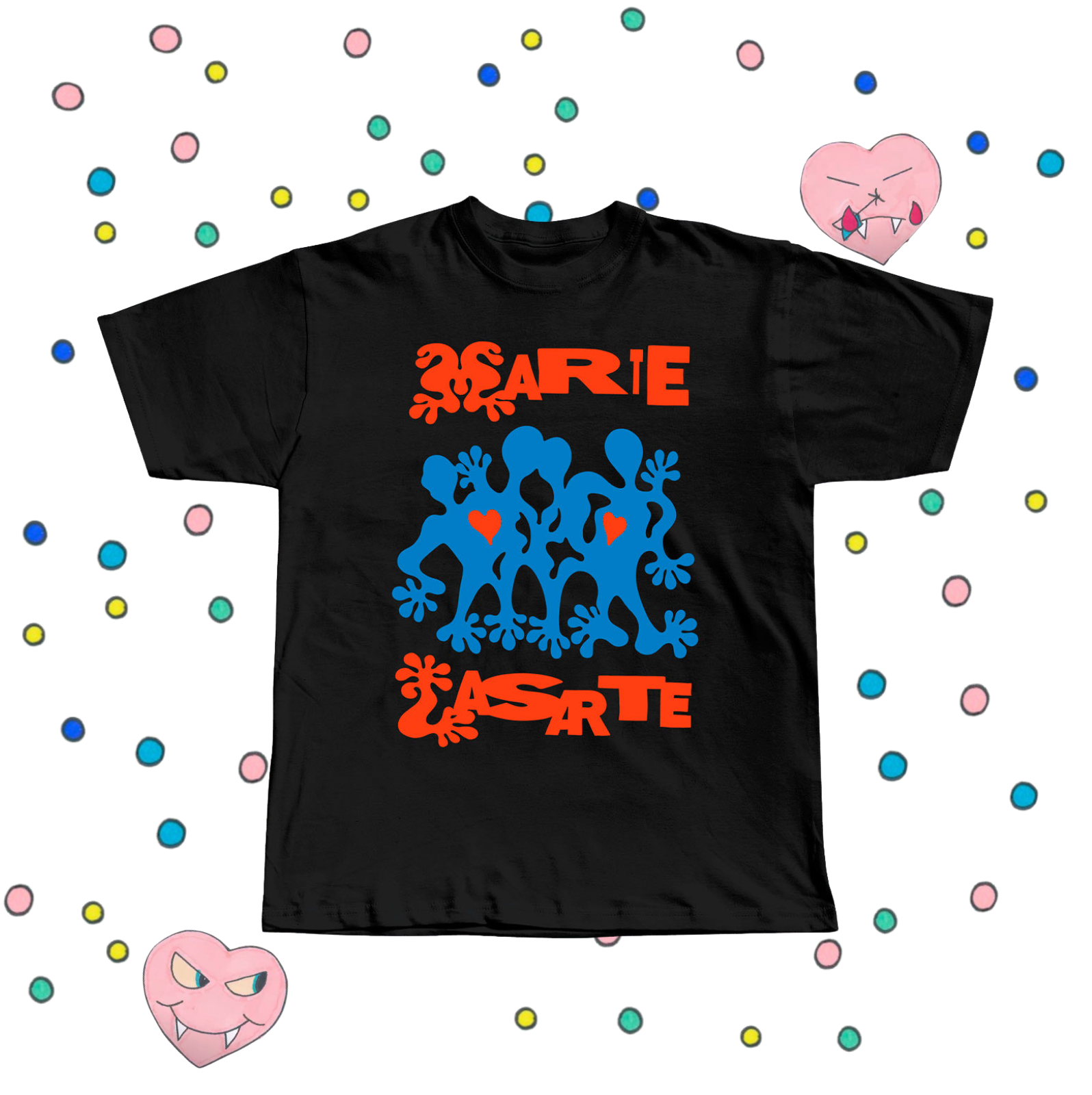 Marte Lasarte · Kamiseta Beltza